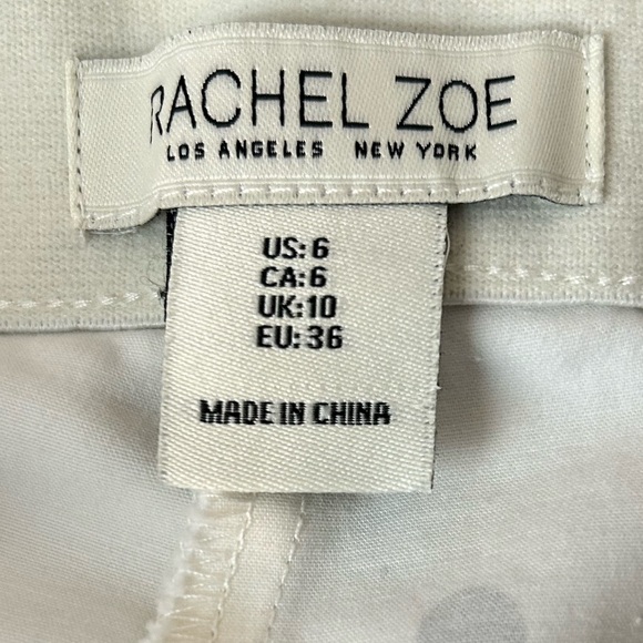 Rachel Zoe White Polka Dot Pants - Picture 5 of 6